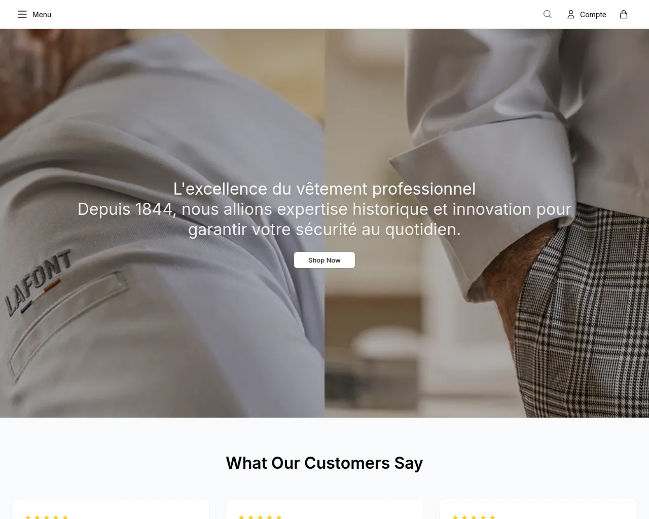 Screenshot of a-lafontcollective.shop