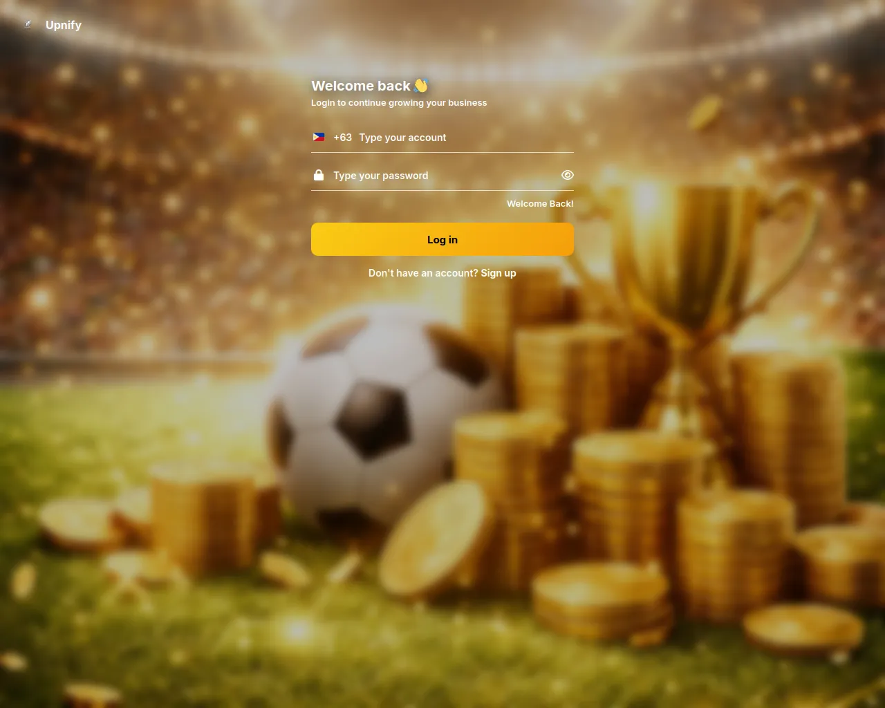 Screenshot of upnify.live