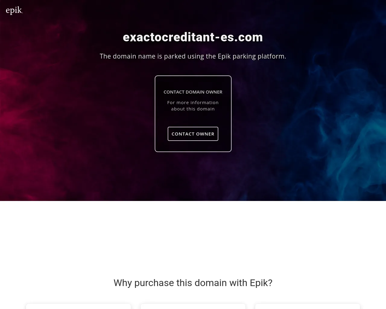 Screenshot of exactocreditant-es.com