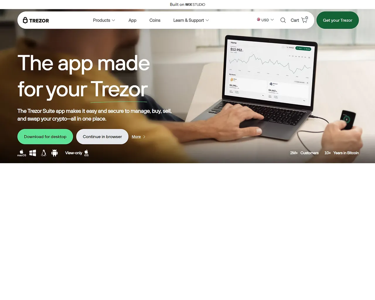 Screenshot of starts-suiteapp.wixstudio.com