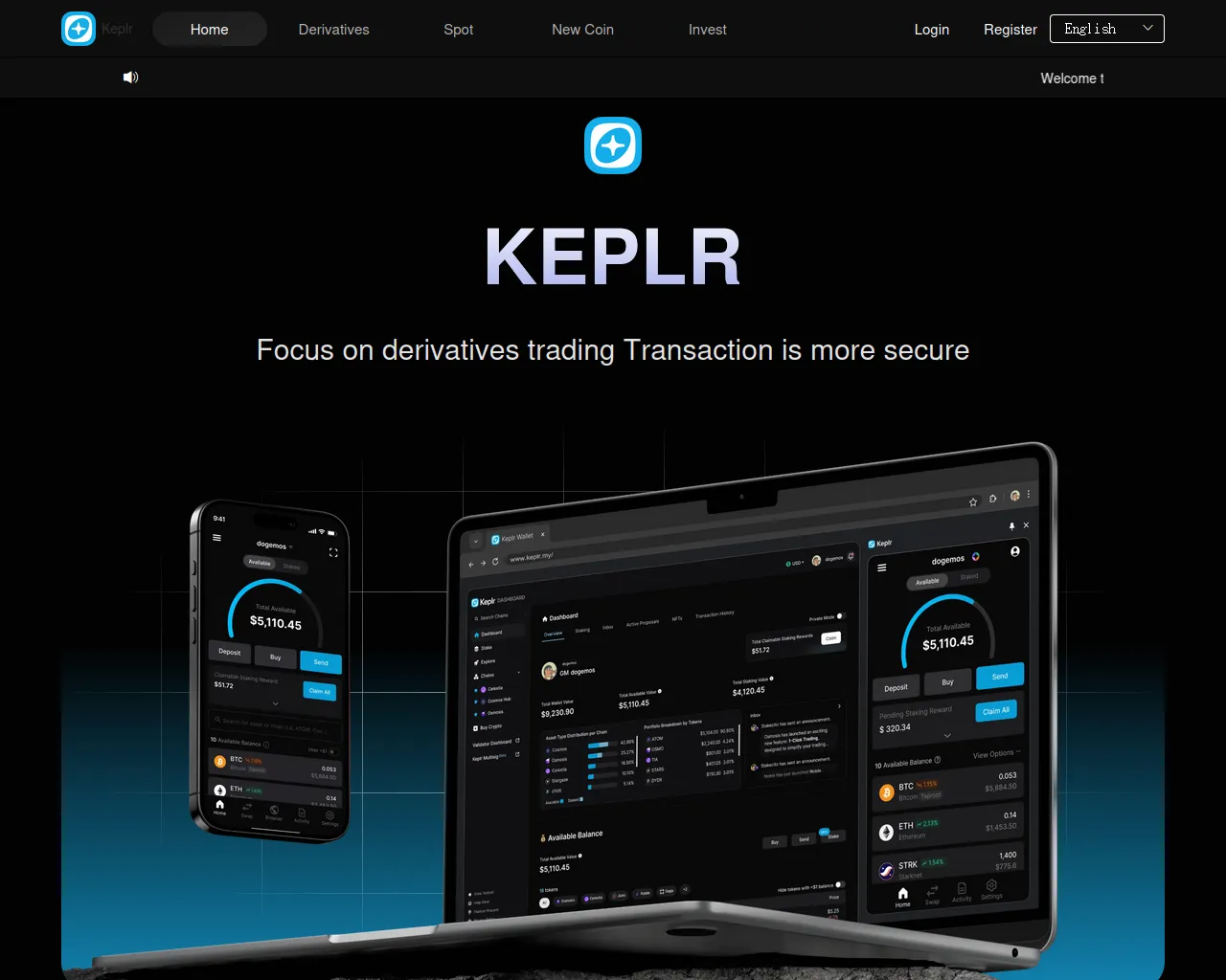 Screenshot of keplr.shop