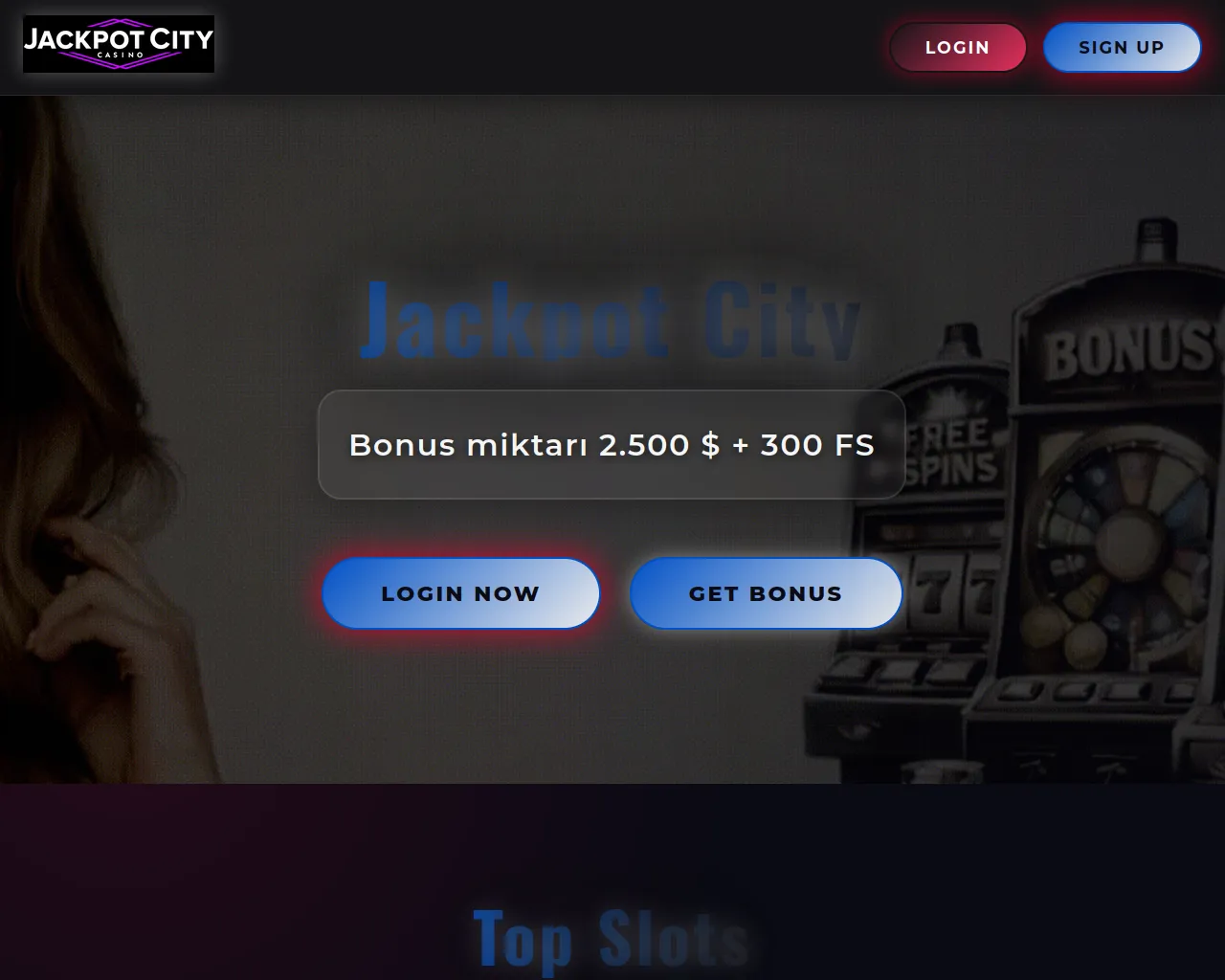 Screenshot of jackpot-citynz.com