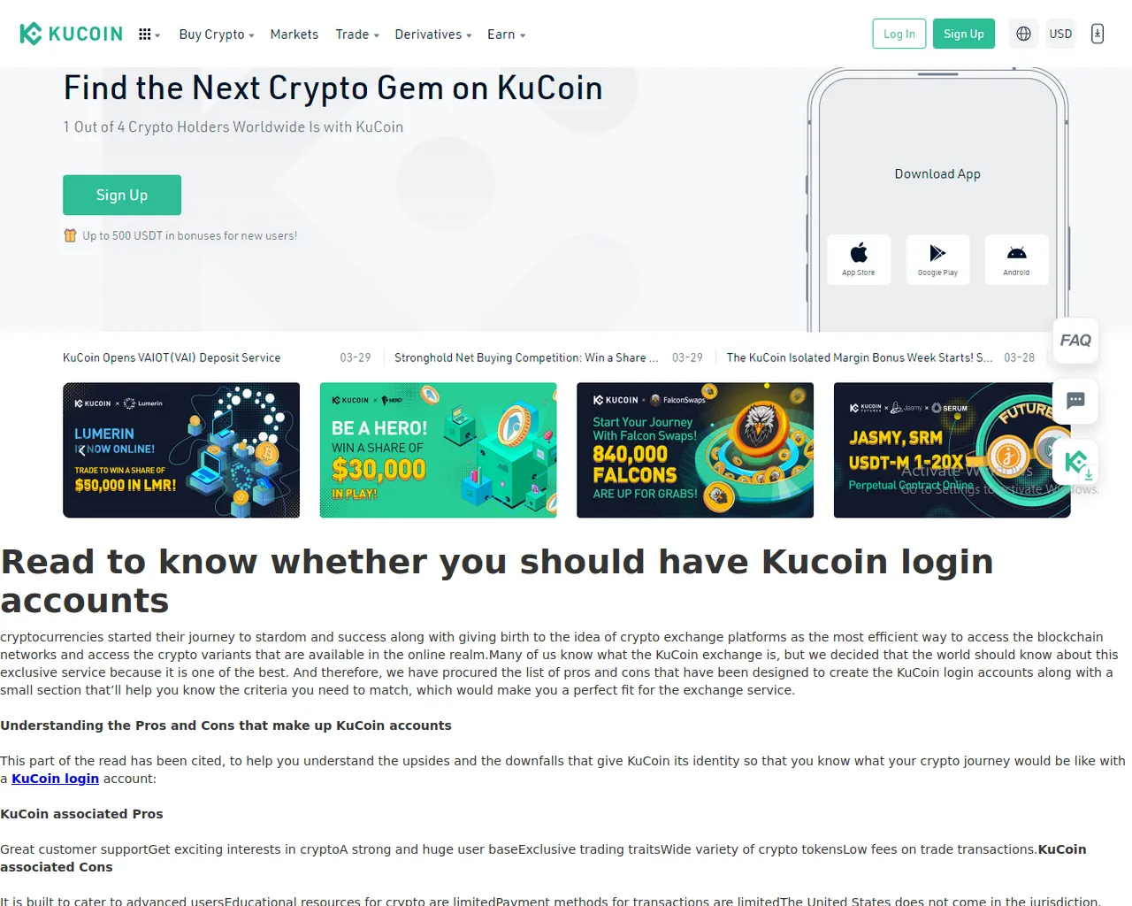 Screenshot of kuukanlooggin.webflow.io