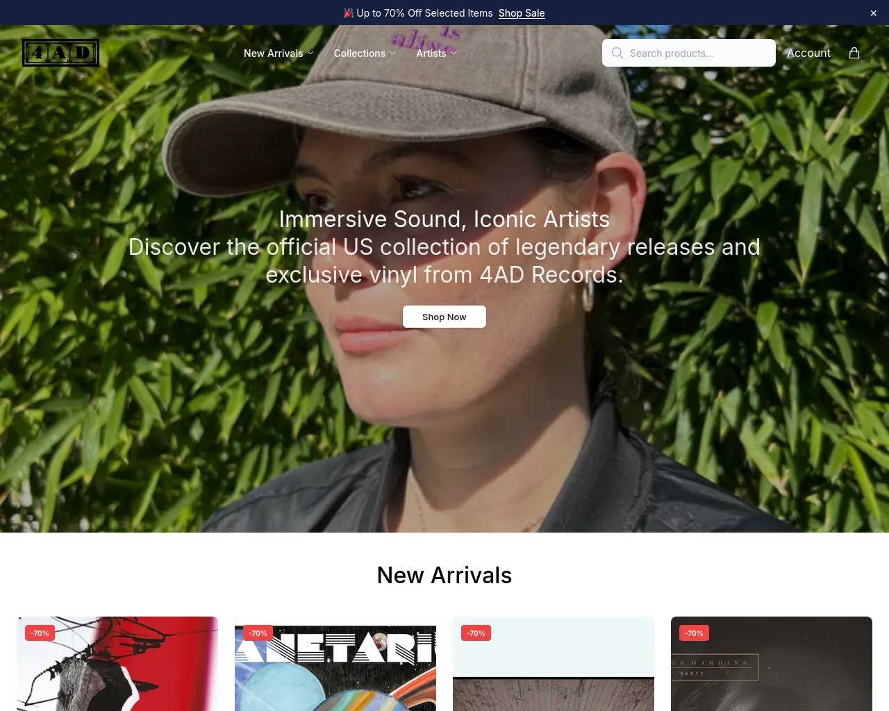 Screenshot of adusahq.shop