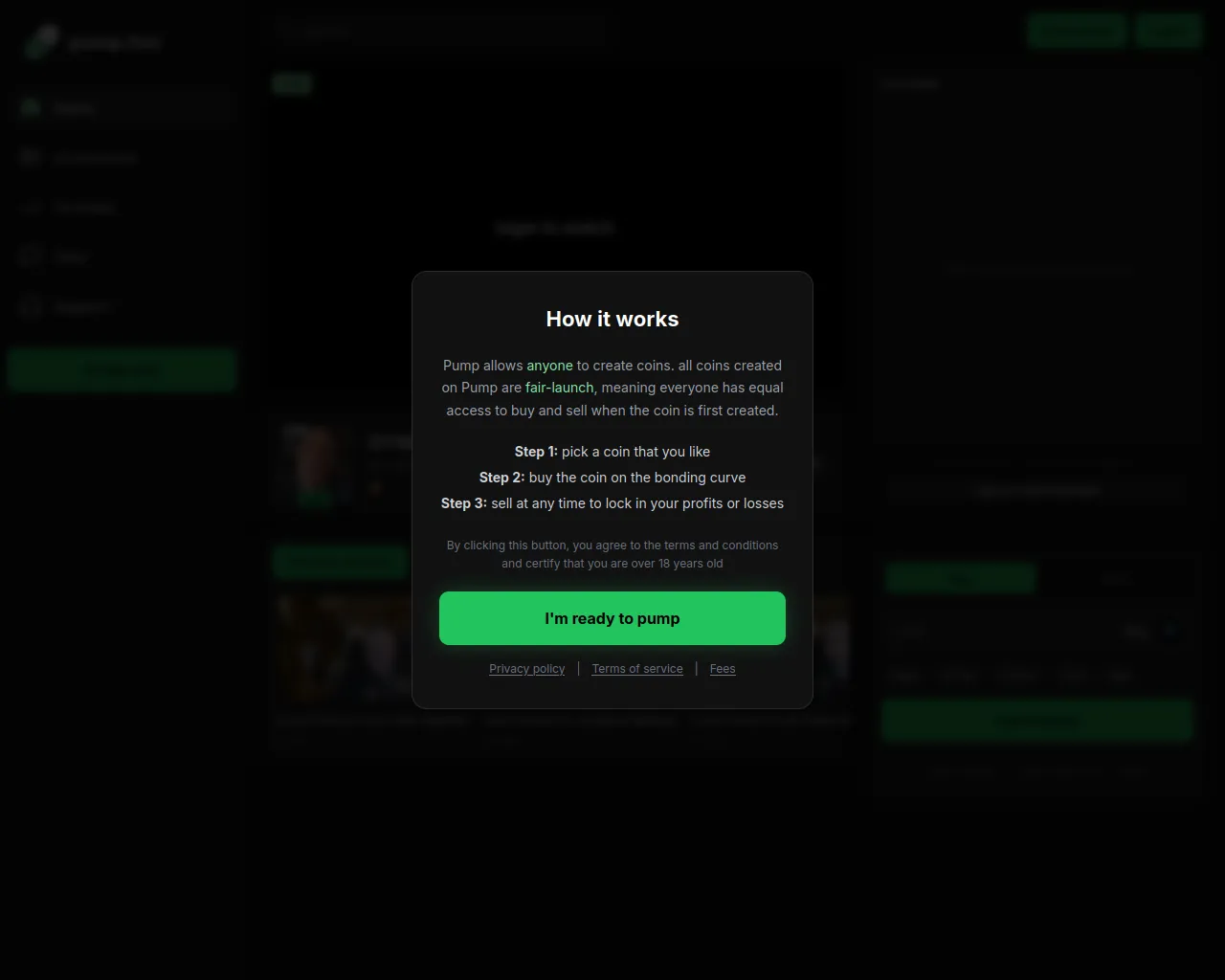 Screenshot of pump-online.top