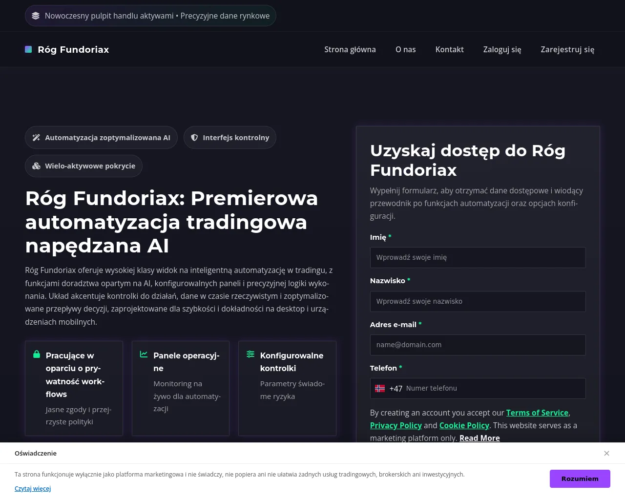 Screenshot of rog-fundoriax.com