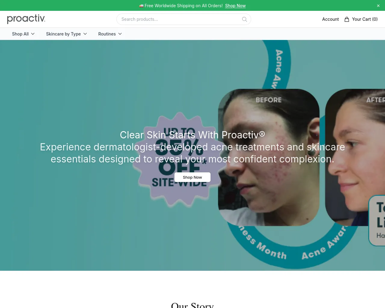 Screenshot of actibeauty.shop