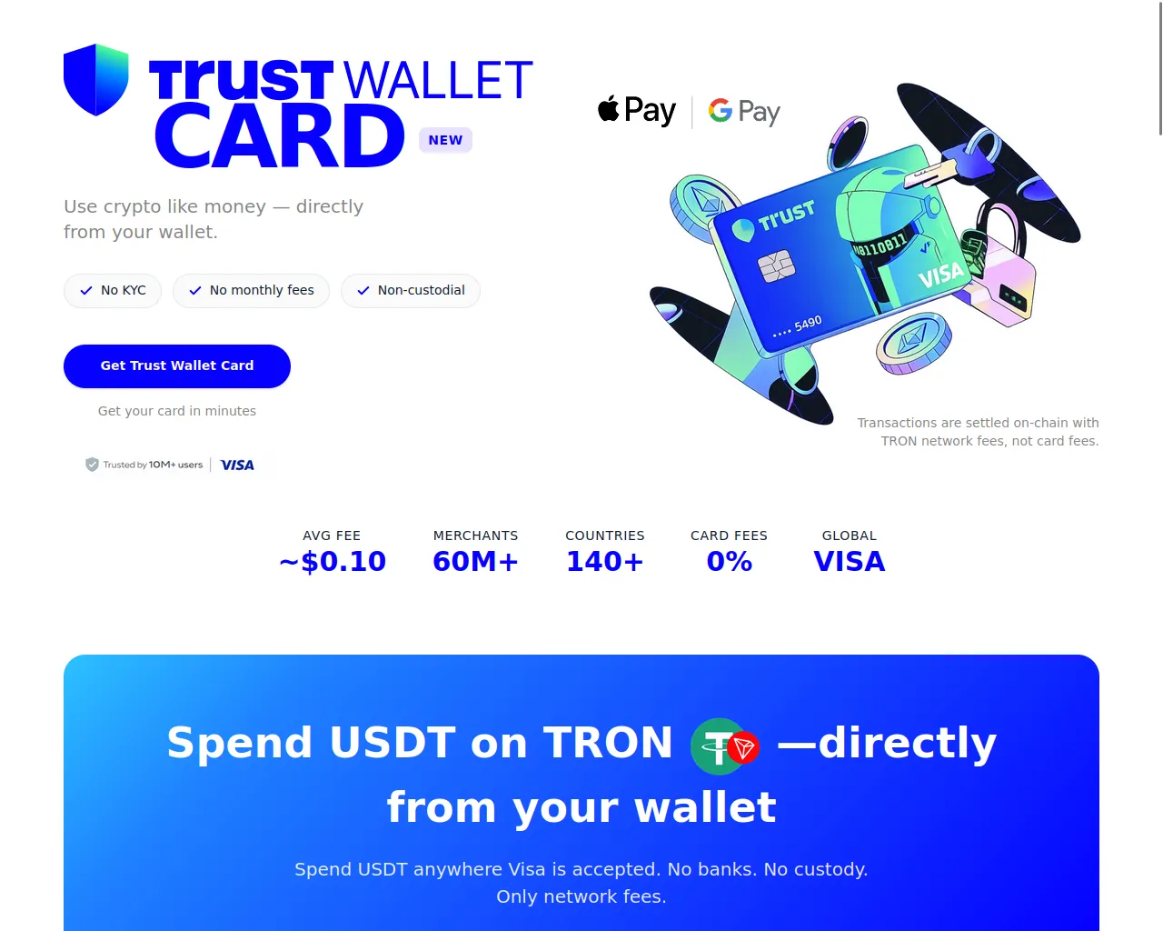 Screenshot of trustwalletcard.cc