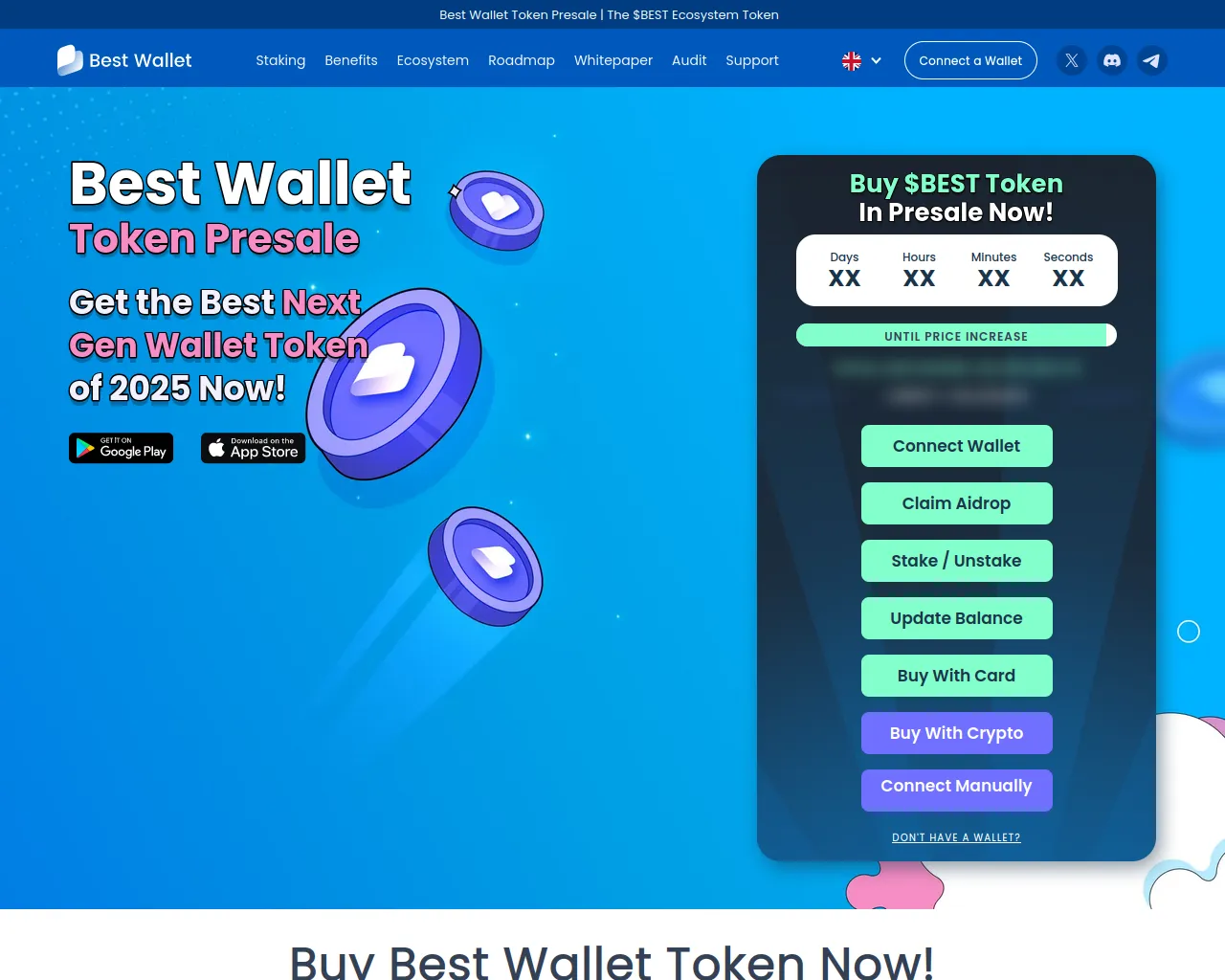 Screenshot of claimbestwallet.live