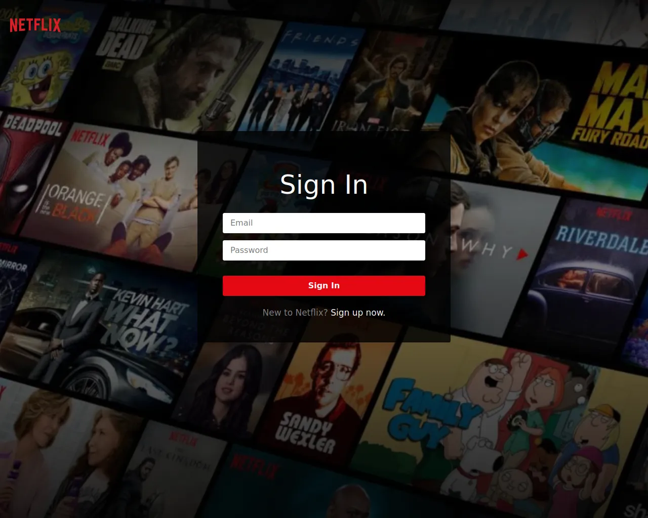 Stored capture of netflix-clone-pink-kappa.vercel.app
