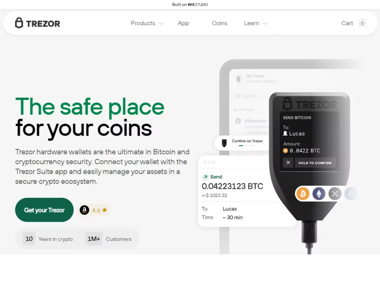 Screenshot of learn-bridge-digital.wixstudio.com