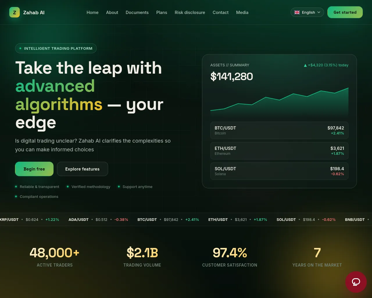 Screenshot of zahabaiplatform.com