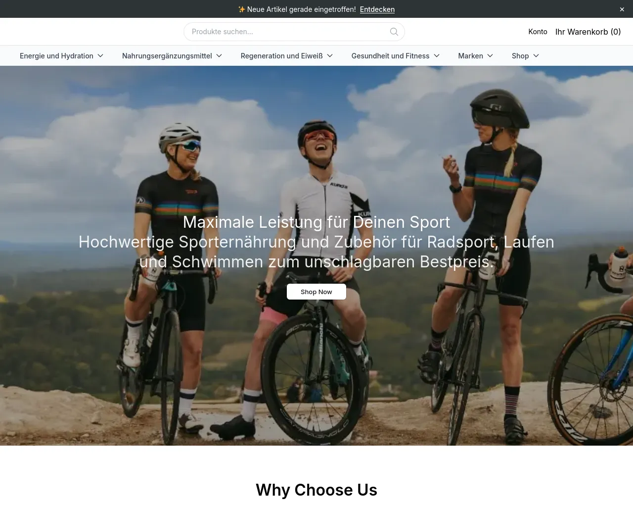 Screenshot of 4enduranceco.shop