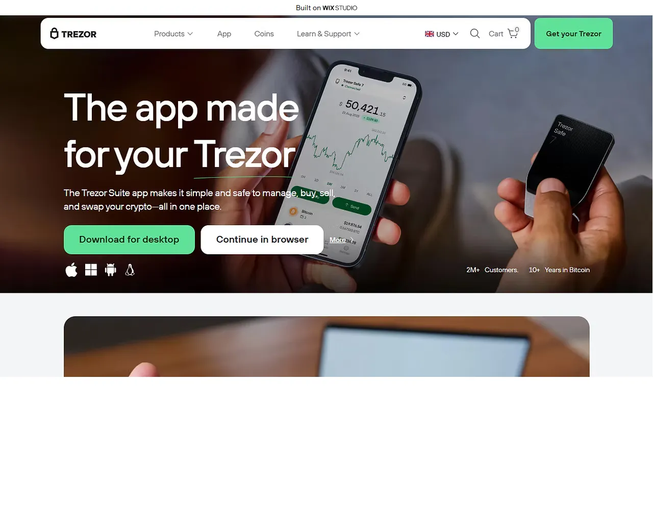 Screenshot of appsuite-ex.wixstudio.com