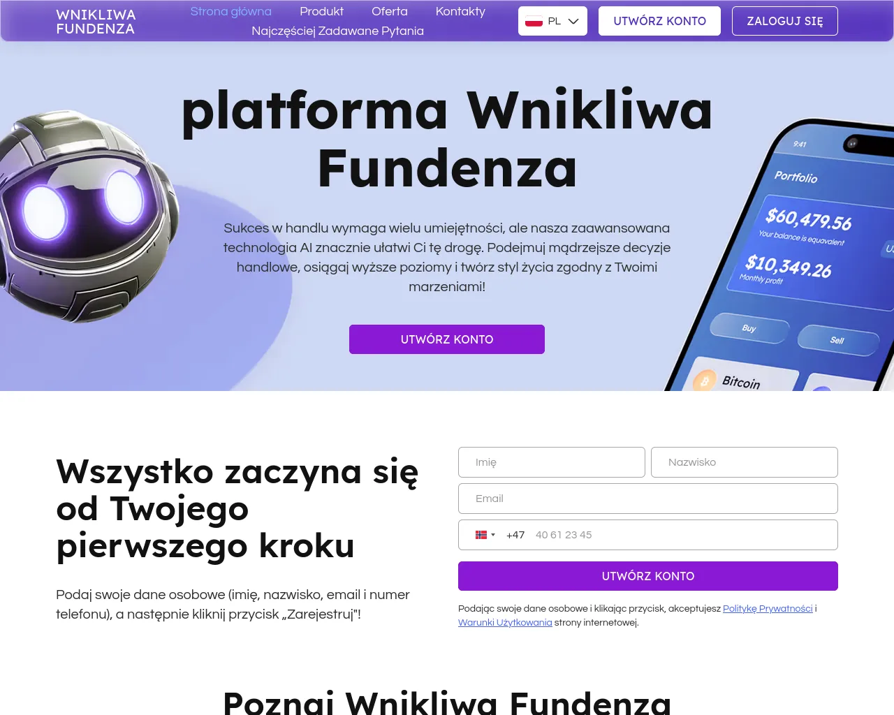 Screenshot of wnikliwa-fundenza.com