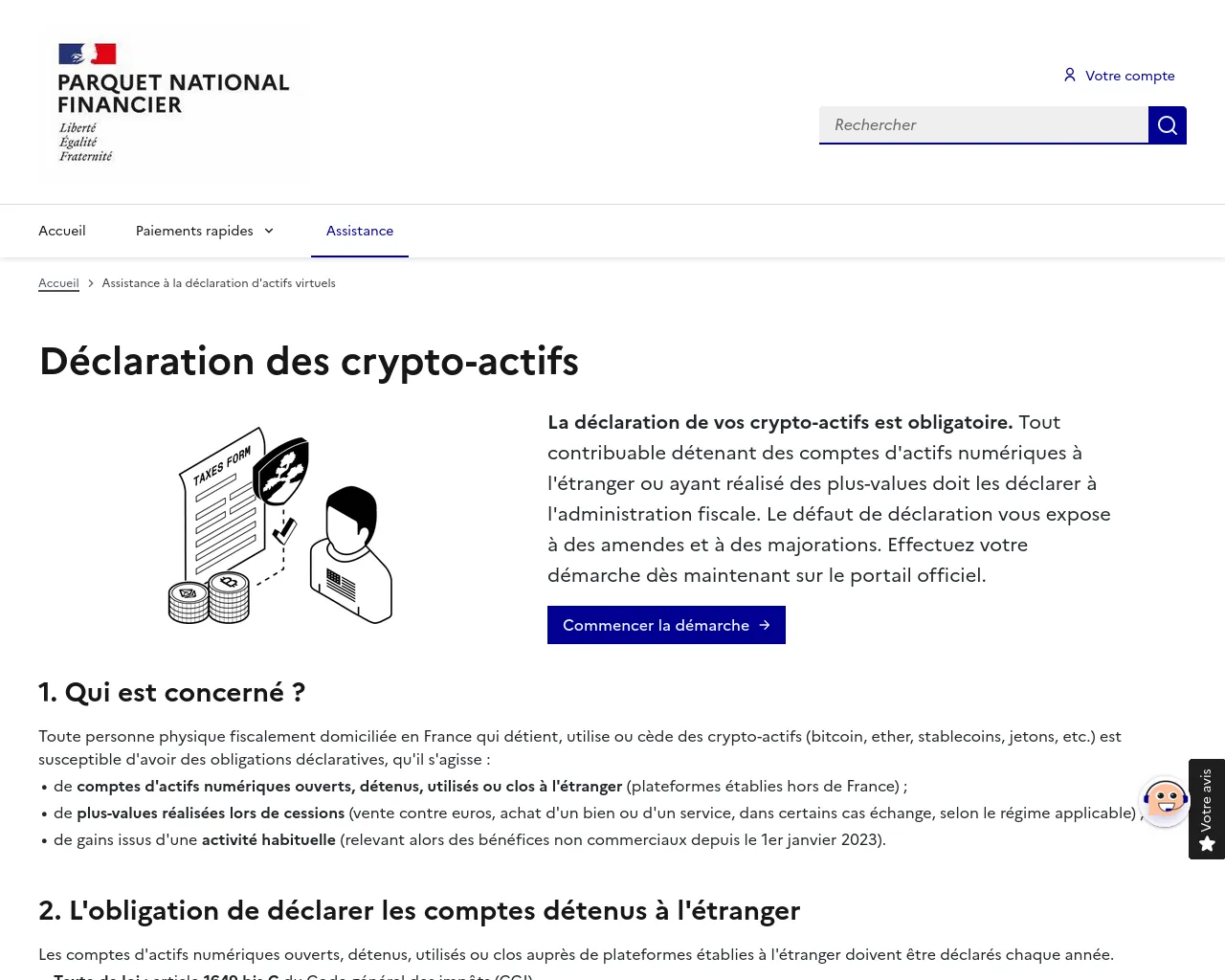 Screenshot of pnf-actifs.com