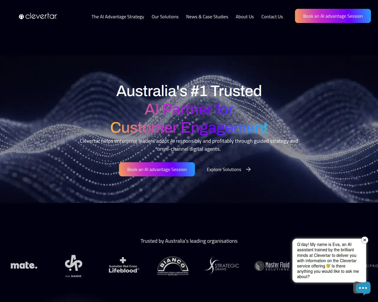 Screenshot of connectclevertar.com