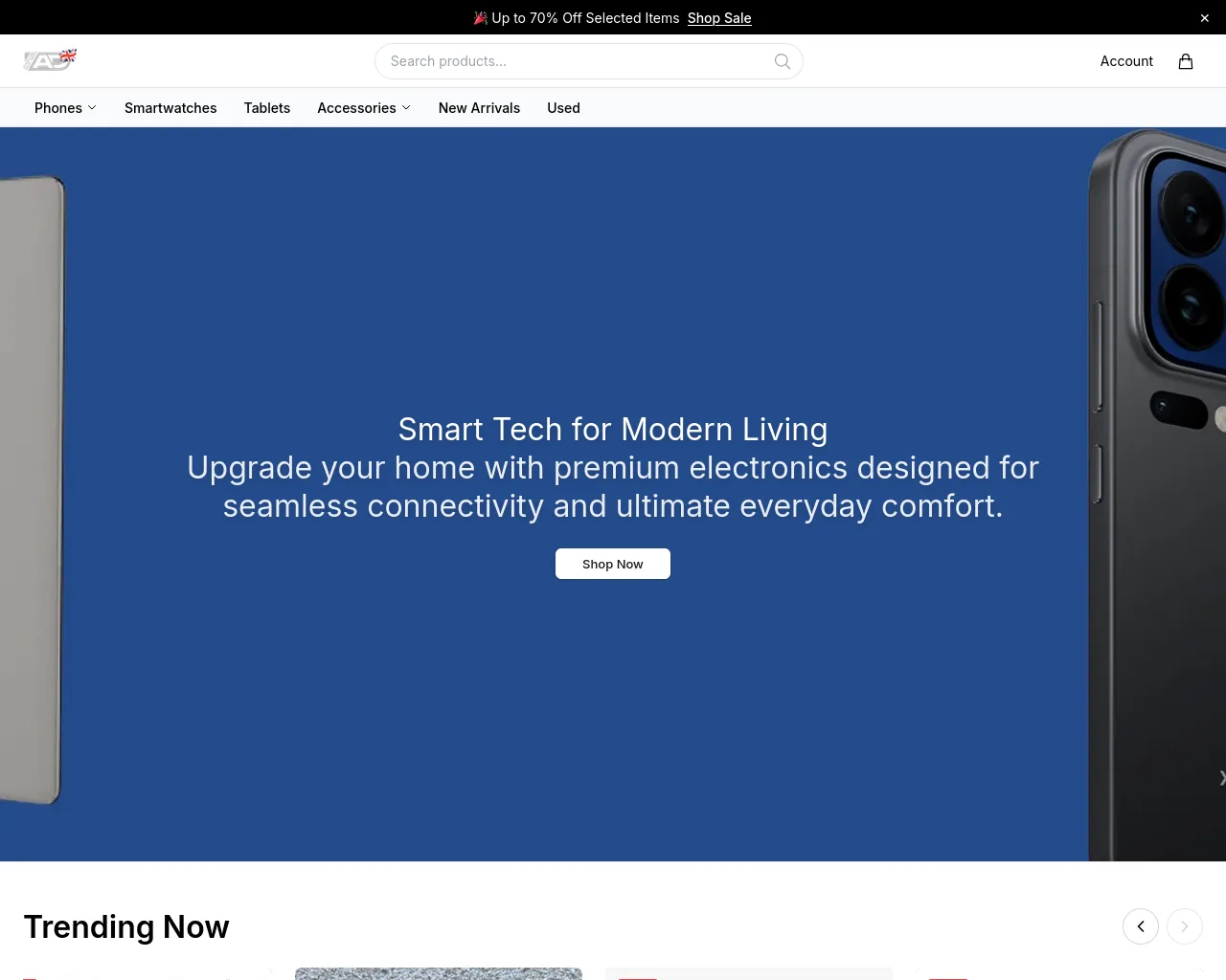 Screenshot of adukofficial.shop