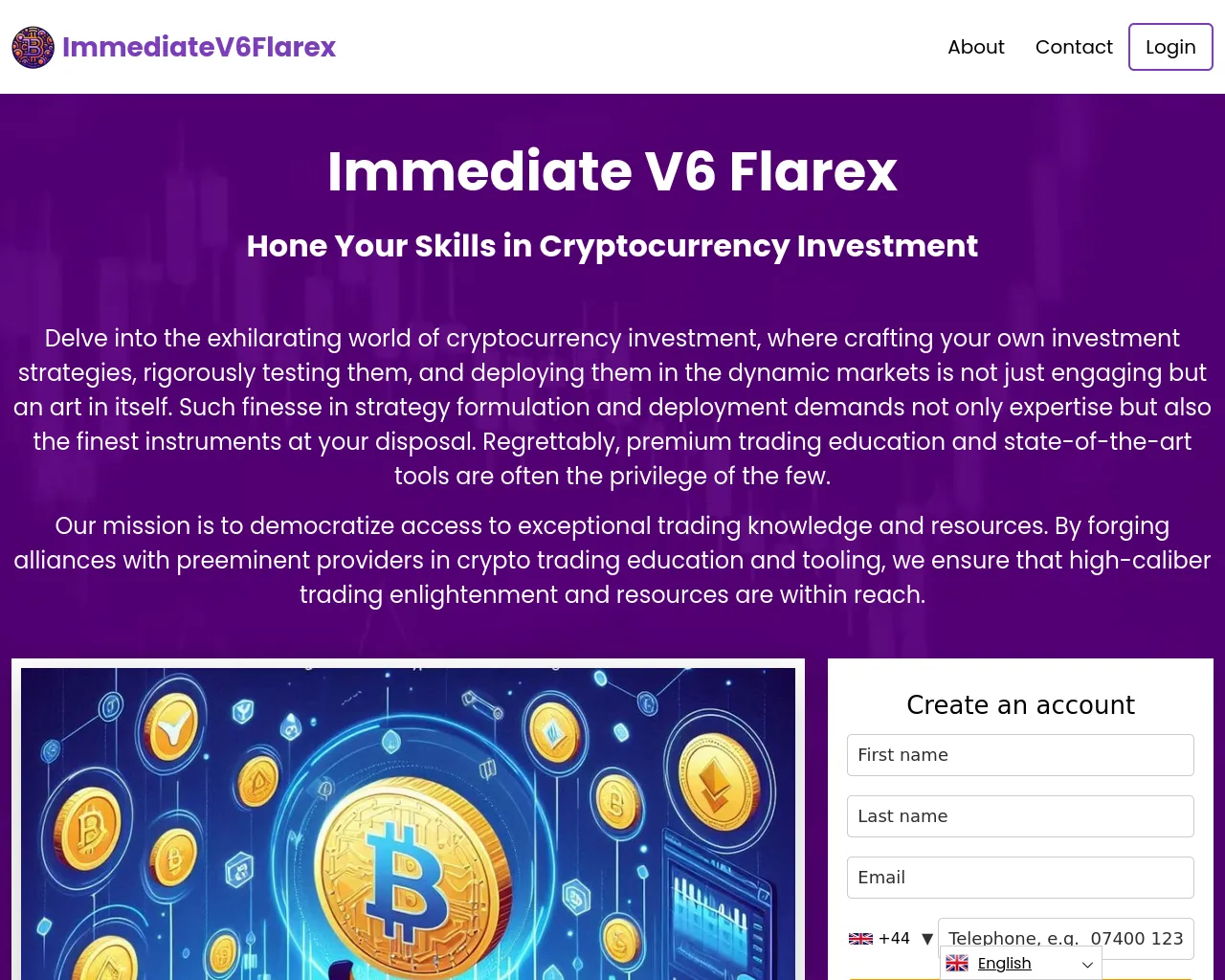 Screenshot of immediateprofit.org
