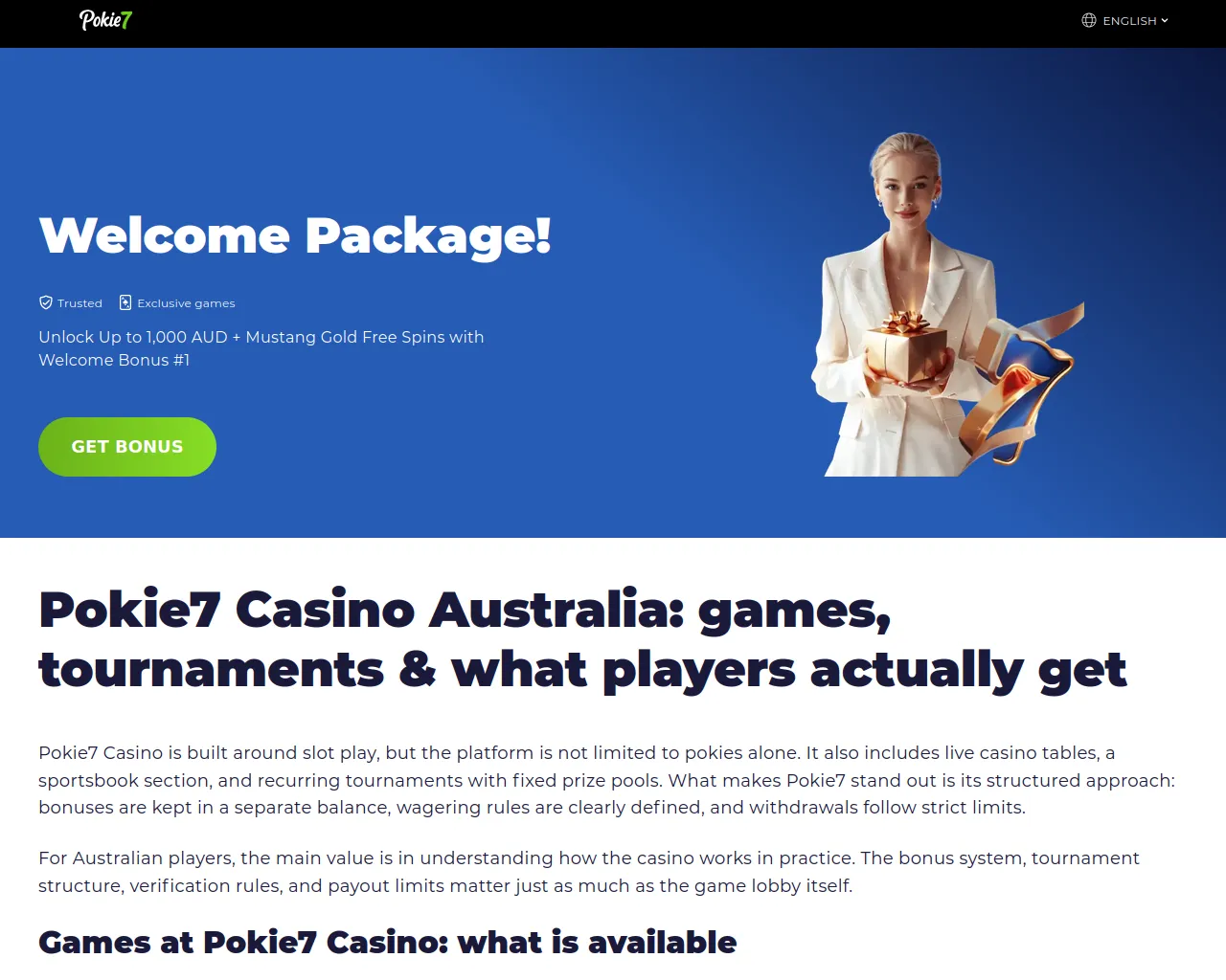 Screenshot of pokie7-nodeposit-aus.com