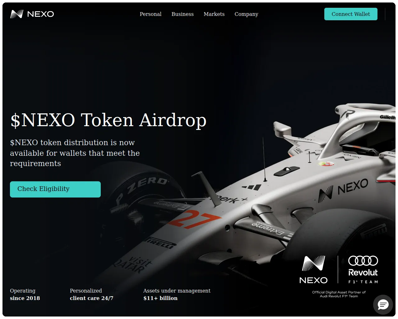 Screenshot of nexo-airdrop.com