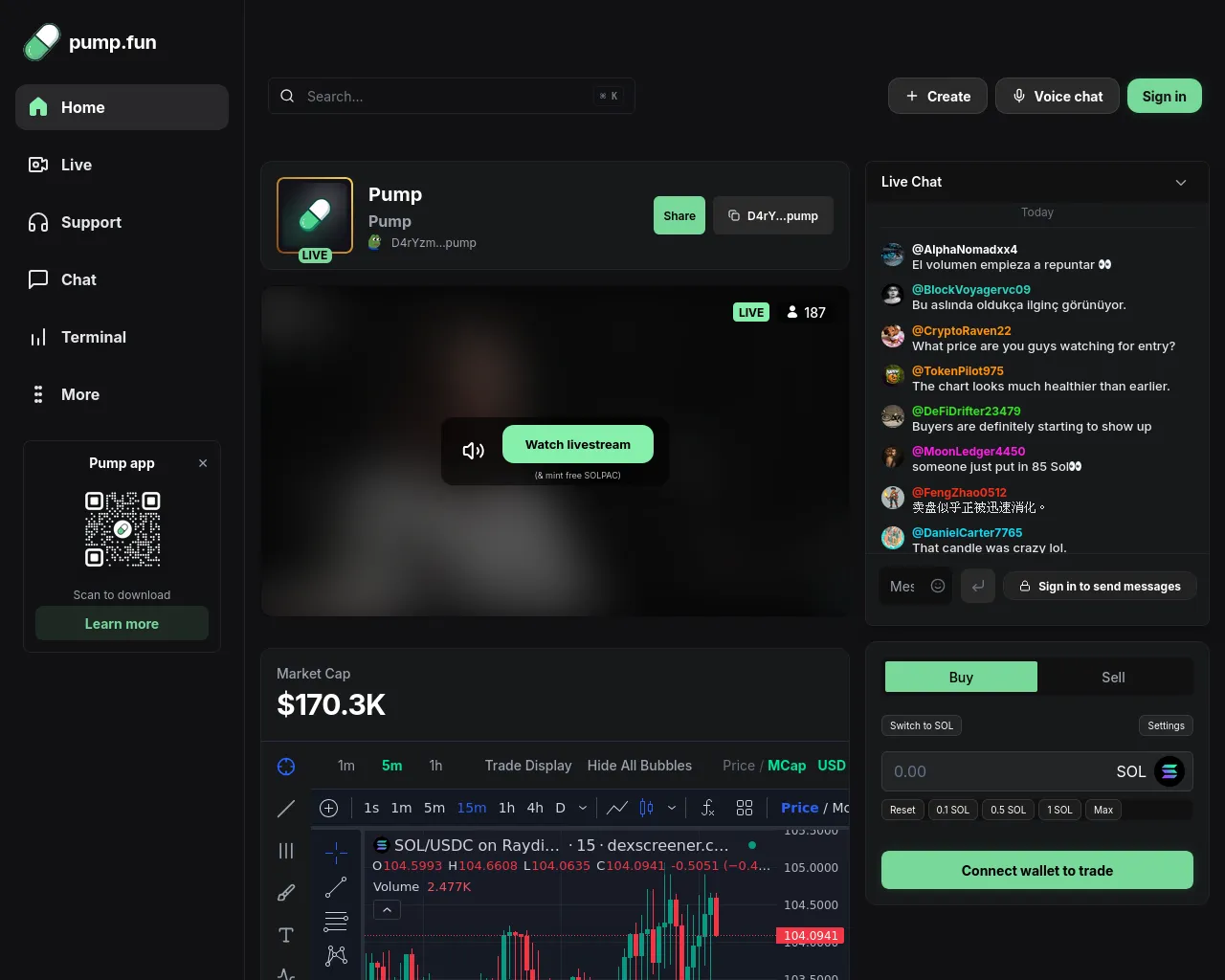 Screenshot of pumpsolstreams.pro