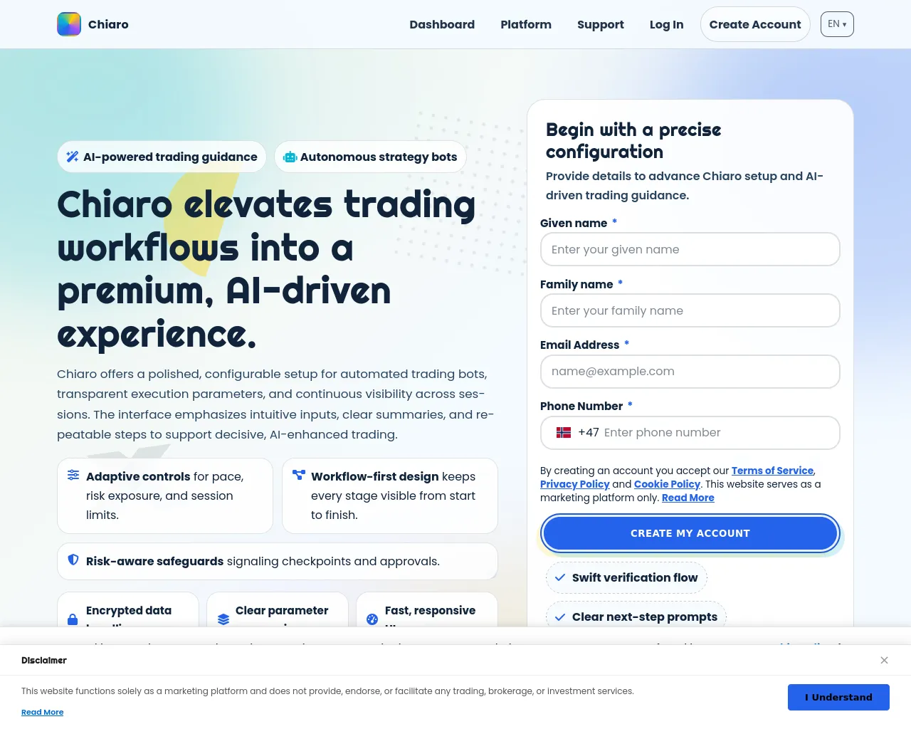 Screenshot of chiarotech.shop