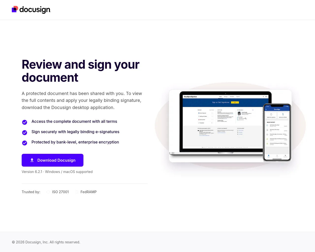 Screenshot of bitunixdocusign.icu