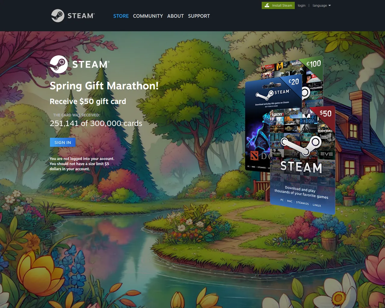 Screenshot of gift-everyone.cfd