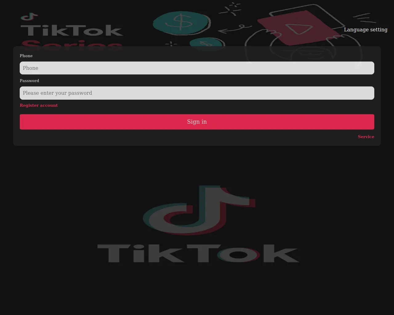 Screenshot of tklvze.top