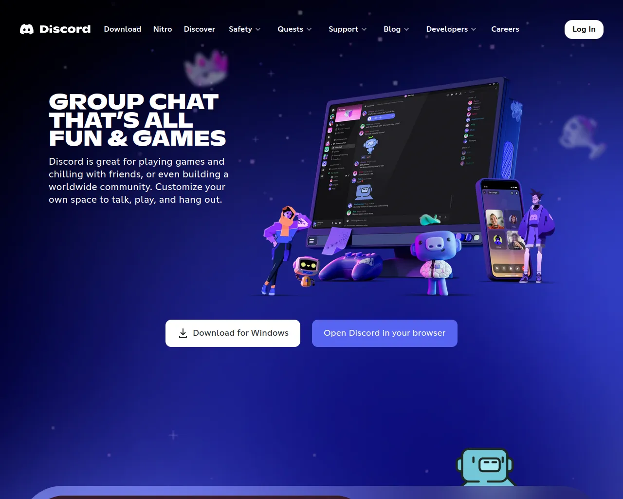 Screenshot of guildbio.org