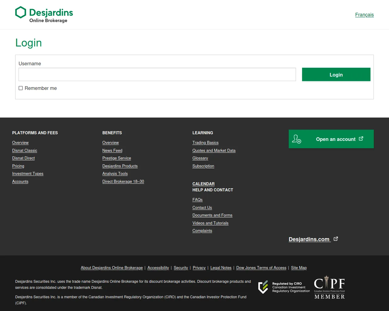Screenshot of disnat-trade.com