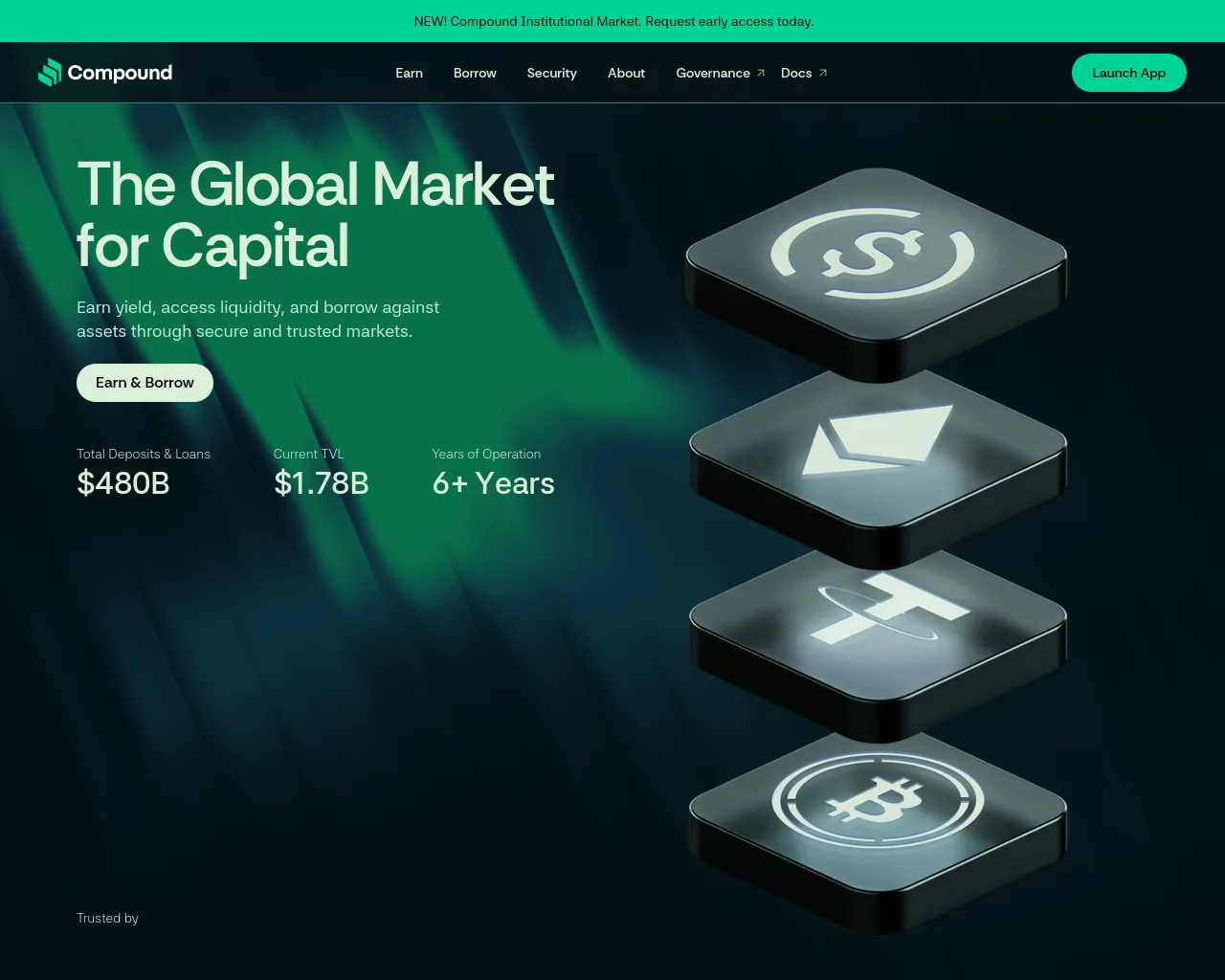 Screenshot of compound.xyz