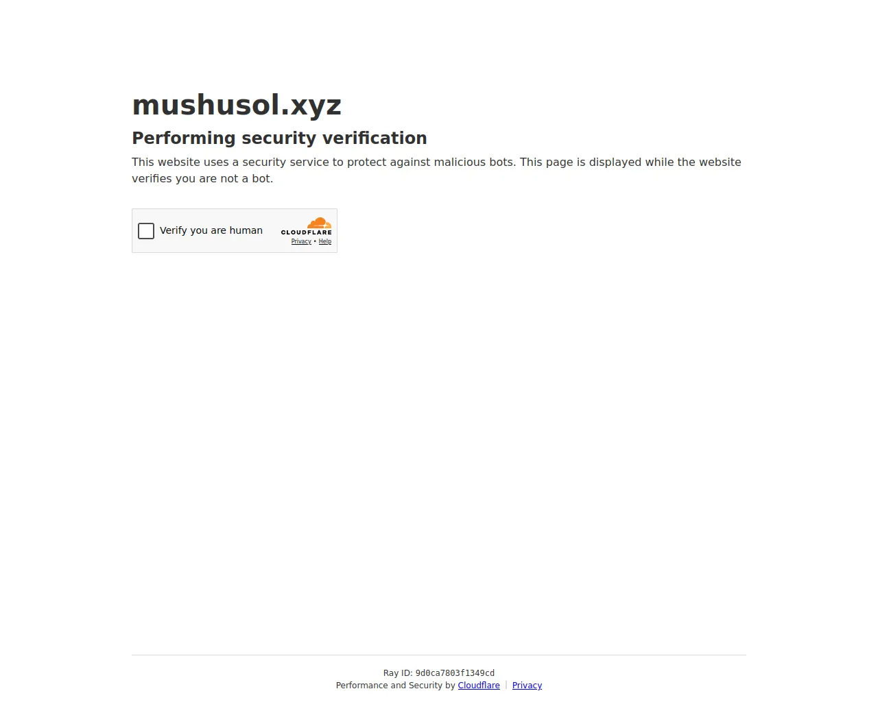 Screenshot of mushusol.xyz
