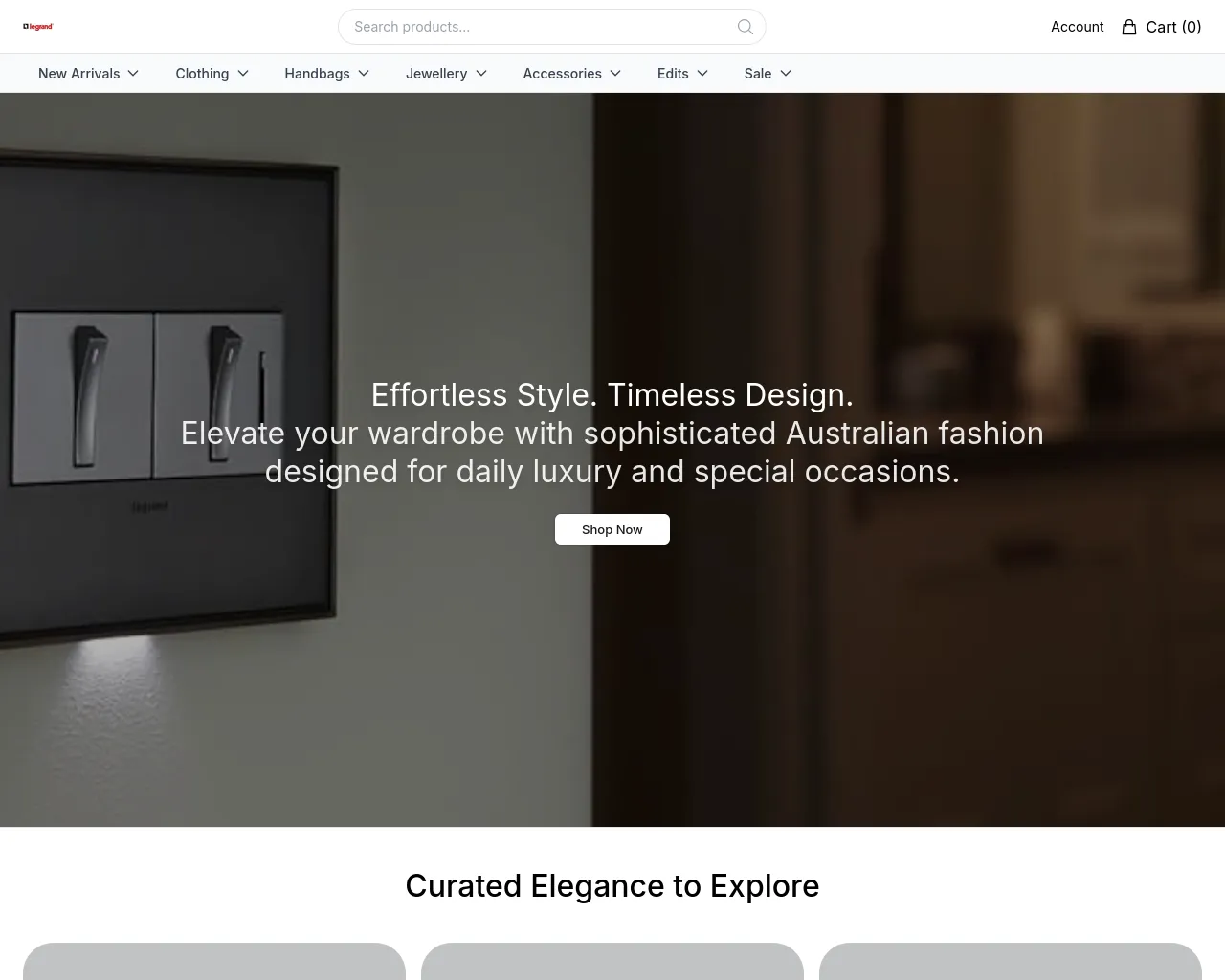 Screenshot of adorne.shop
