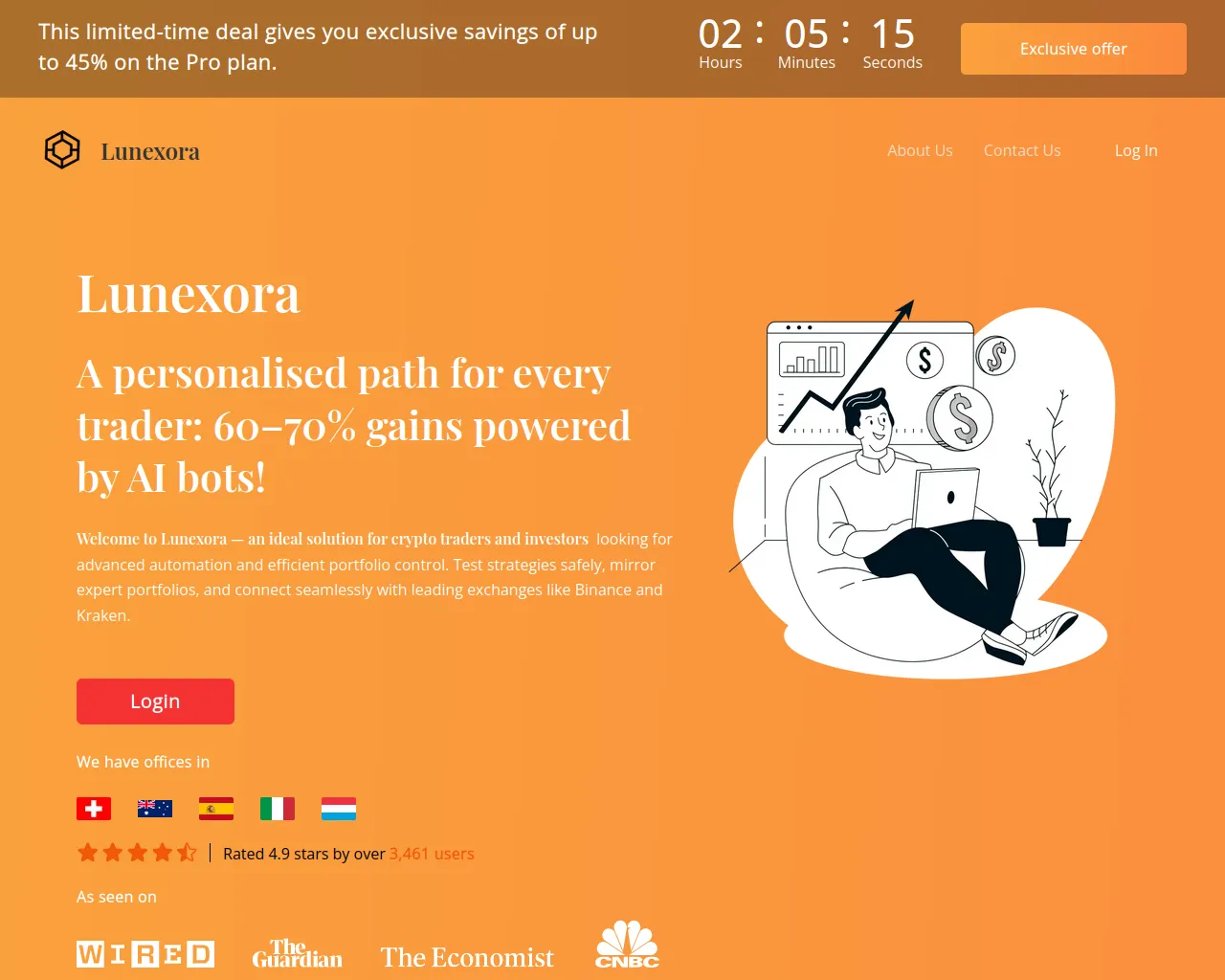 Screenshot of lunexorachub.net