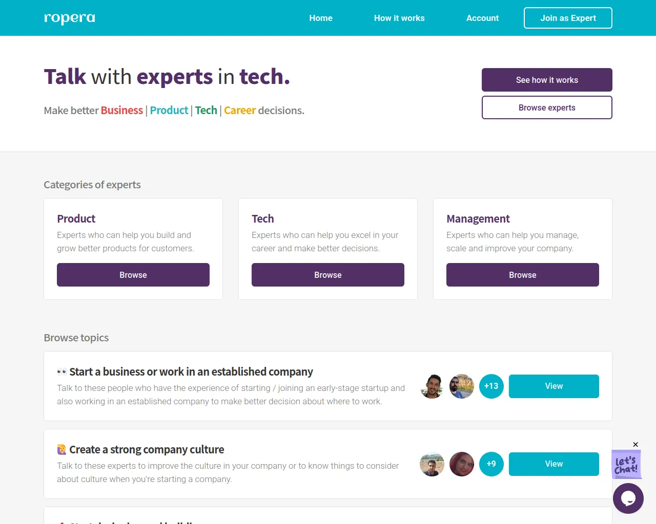 Screenshot of ropera.net