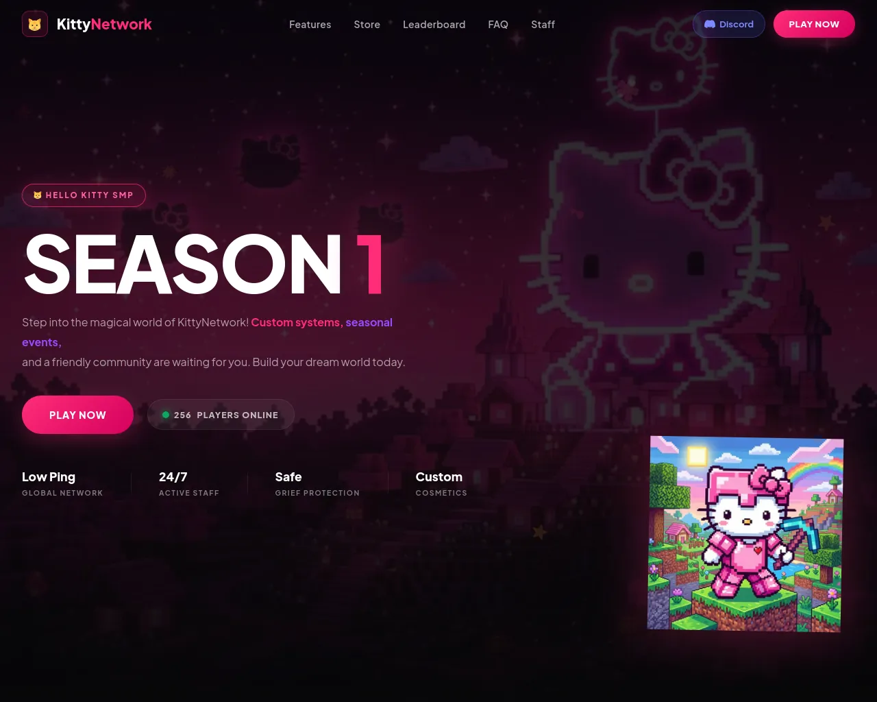 Screenshot of kittynw.xyz