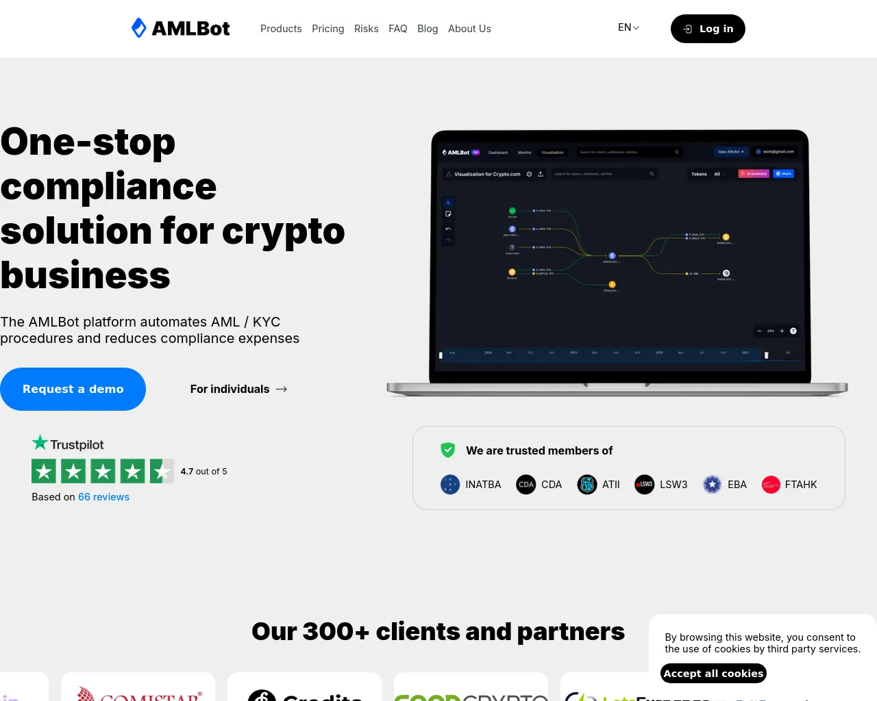 Screenshot of amldoc.com
