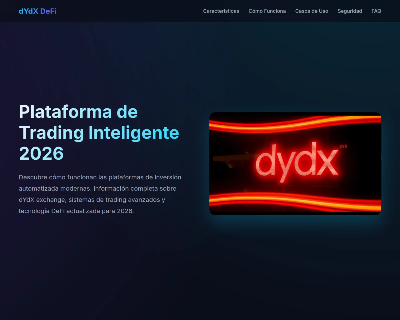 Screenshot of dydxz.at