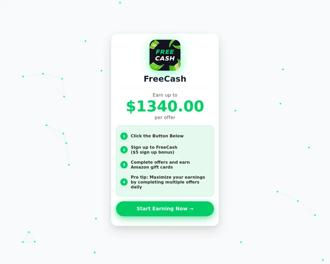 Screenshot of freecash-amazon.pages.dev