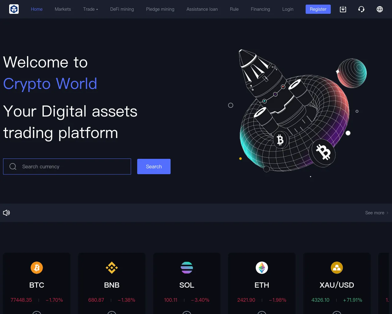 Screenshot of walletbtcs.us.cc