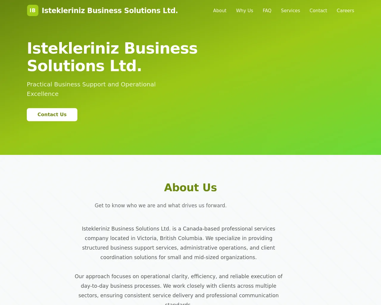 Screenshot of istekleriniz.com