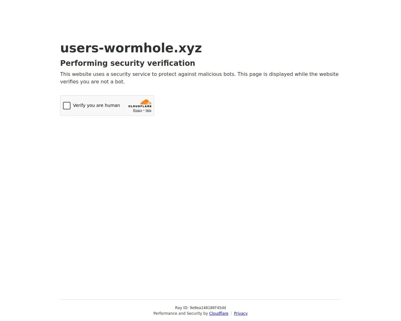 Screenshot of users-wormhole.xyz
