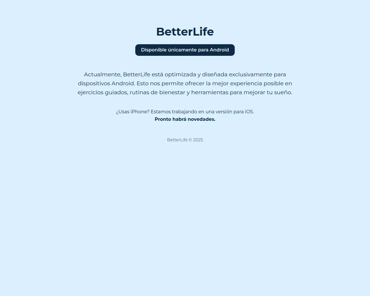 Screenshot of betterlife-dsg.app
