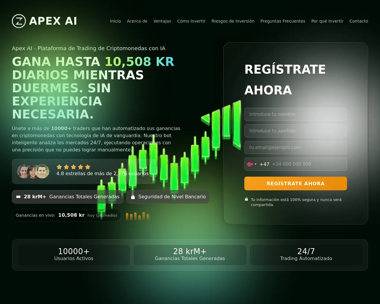 Screenshot of apexaiplatform.com