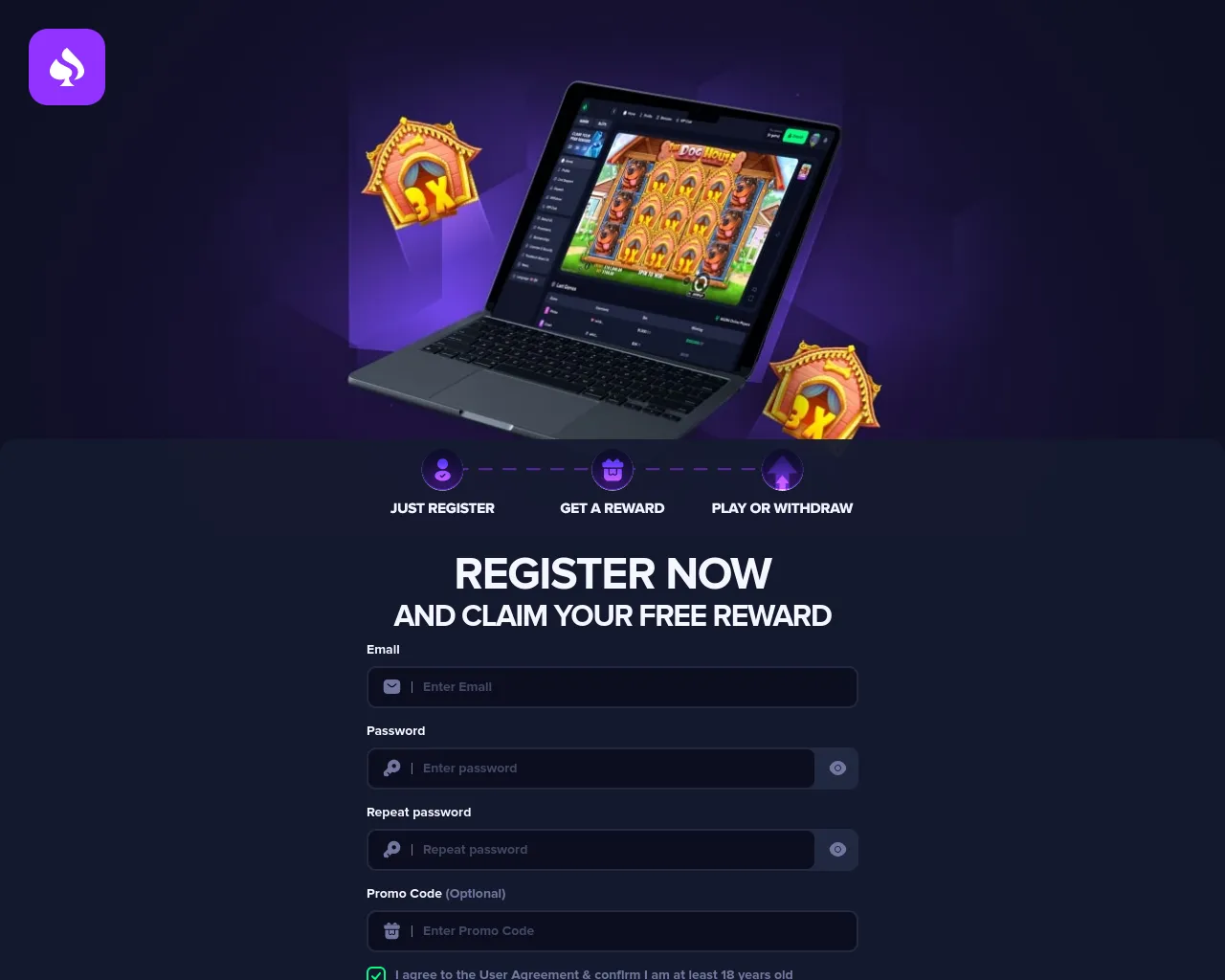 Screenshot of royalspinworld.shop