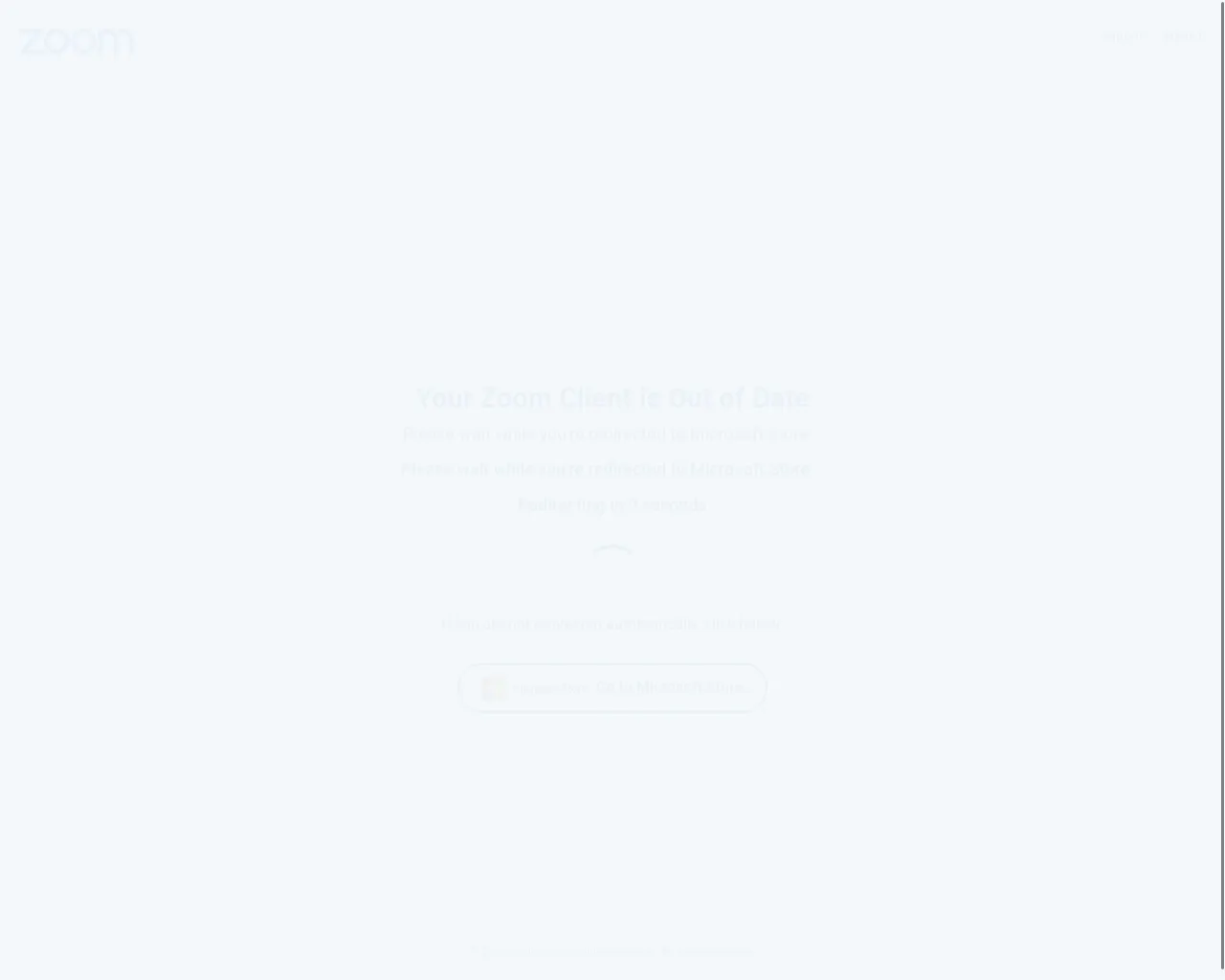 Screenshot of us06web.zoom.us.vdns.us