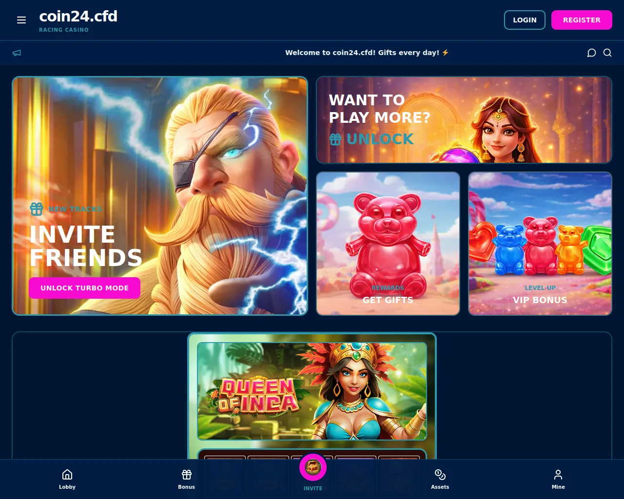Screenshot of coin24.cfd