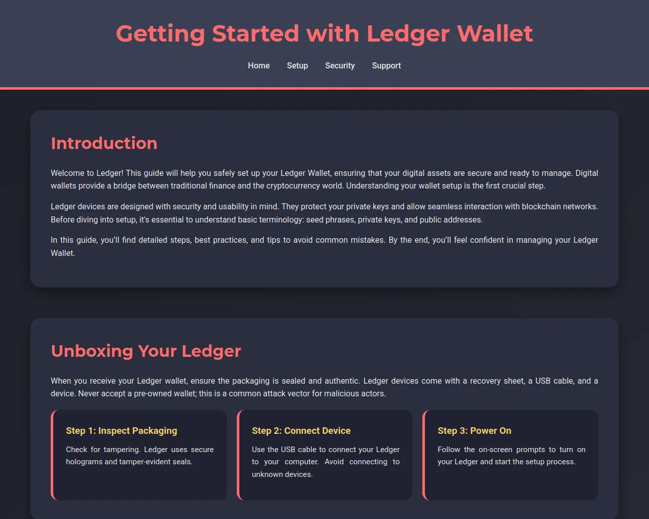 Screenshot of start-web-ldger-c.pages.dev